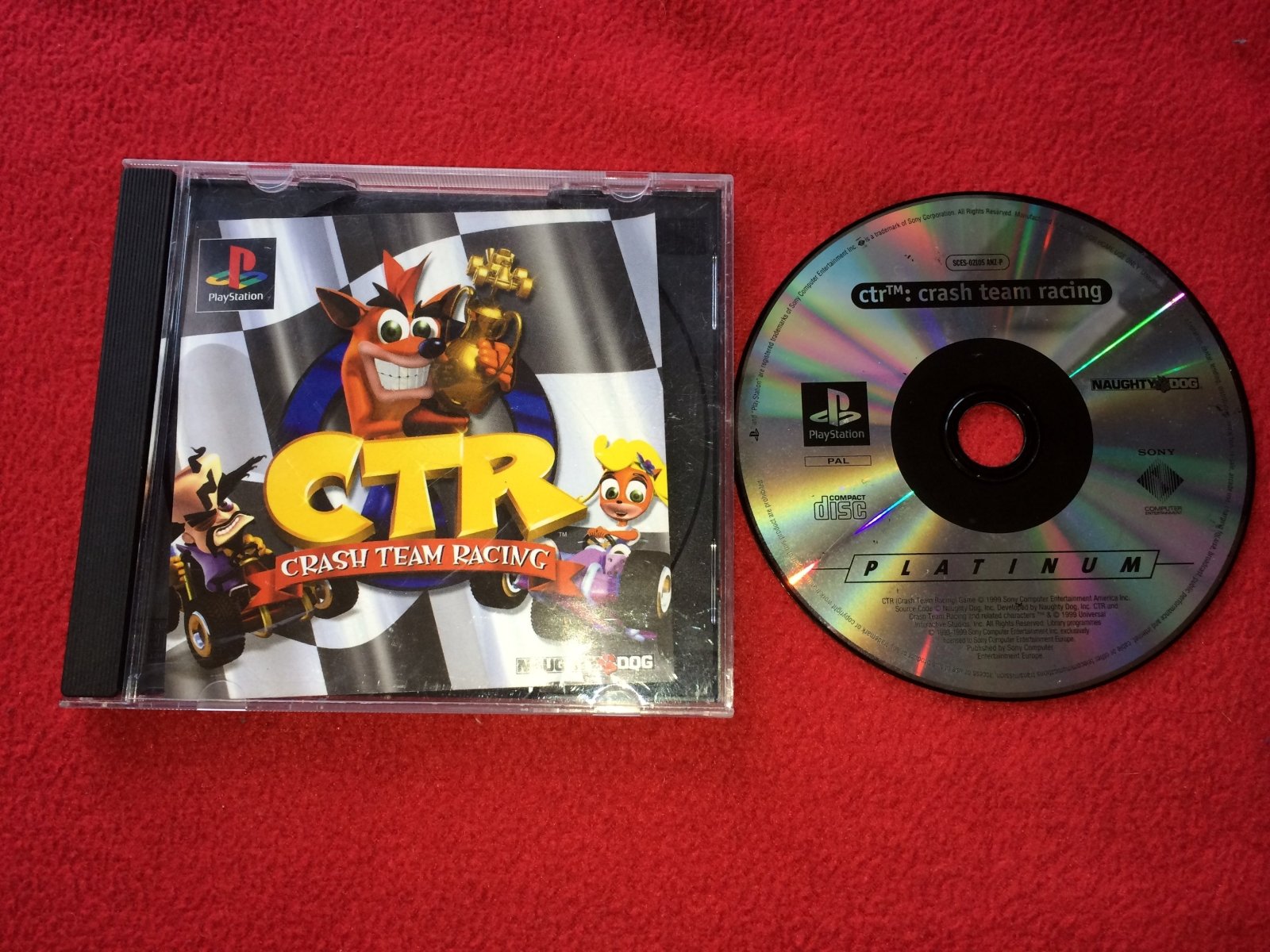 CTR: Crash Team Racing - PS1 Game - PlayStation, Games, Driving and racing - Level Up Gaming NZ