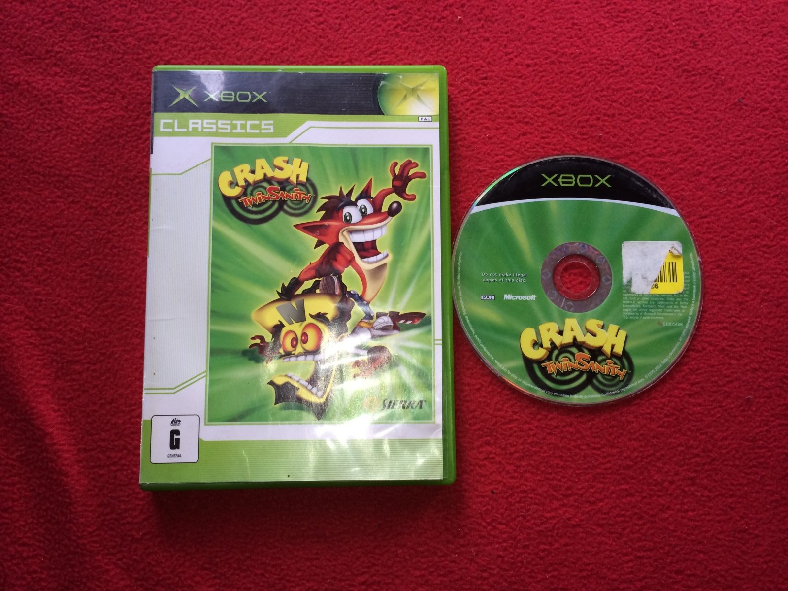 Crash Twinsanity - XBOX Game - Xbox, Games, Action and adventure - Level Up Gaming NZ