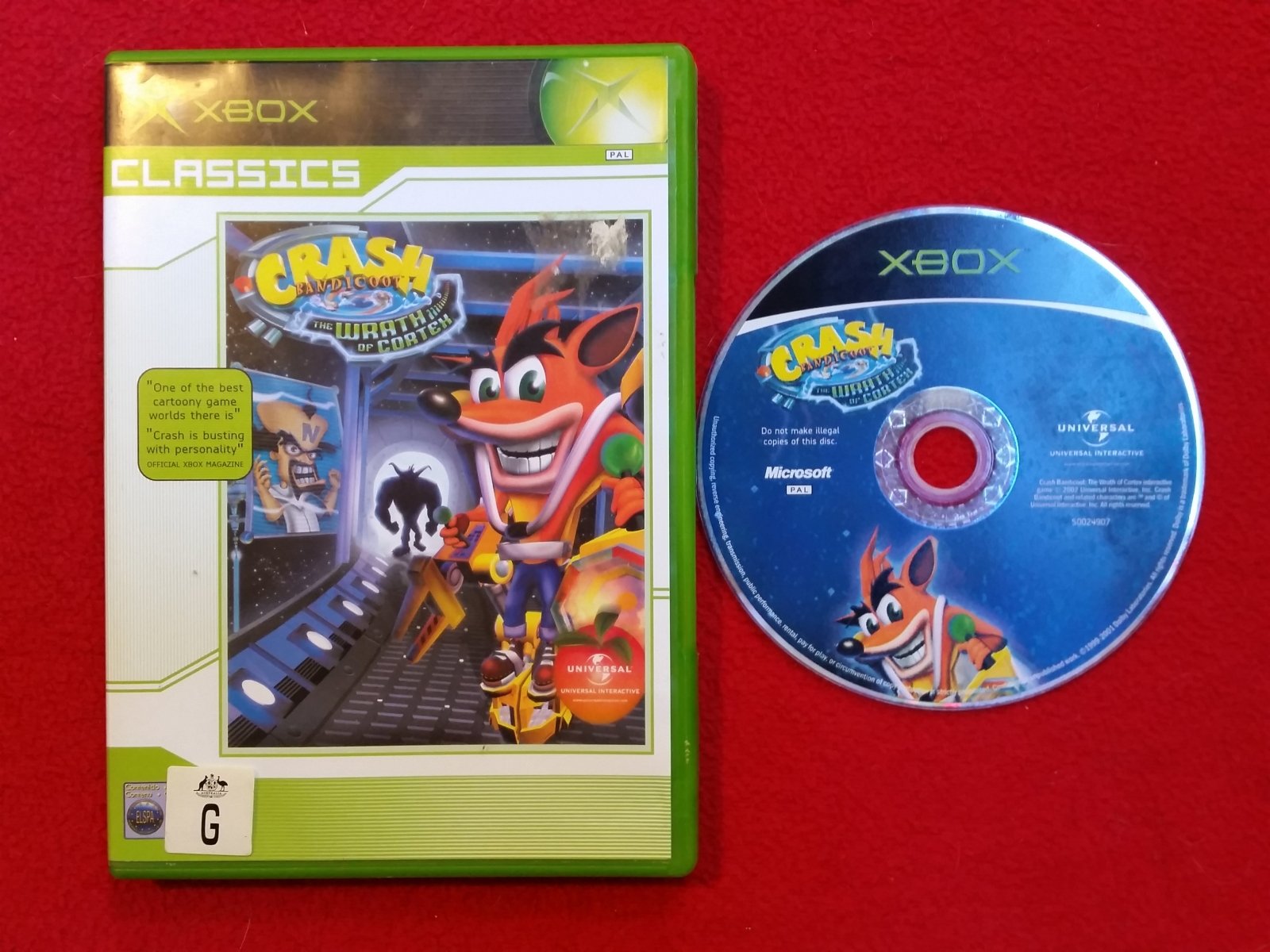 Crash Bandicoot: The Wrath of Cortex - XBOX Game - Xbox, Games, Action and adventure - Level Up Gaming NZ