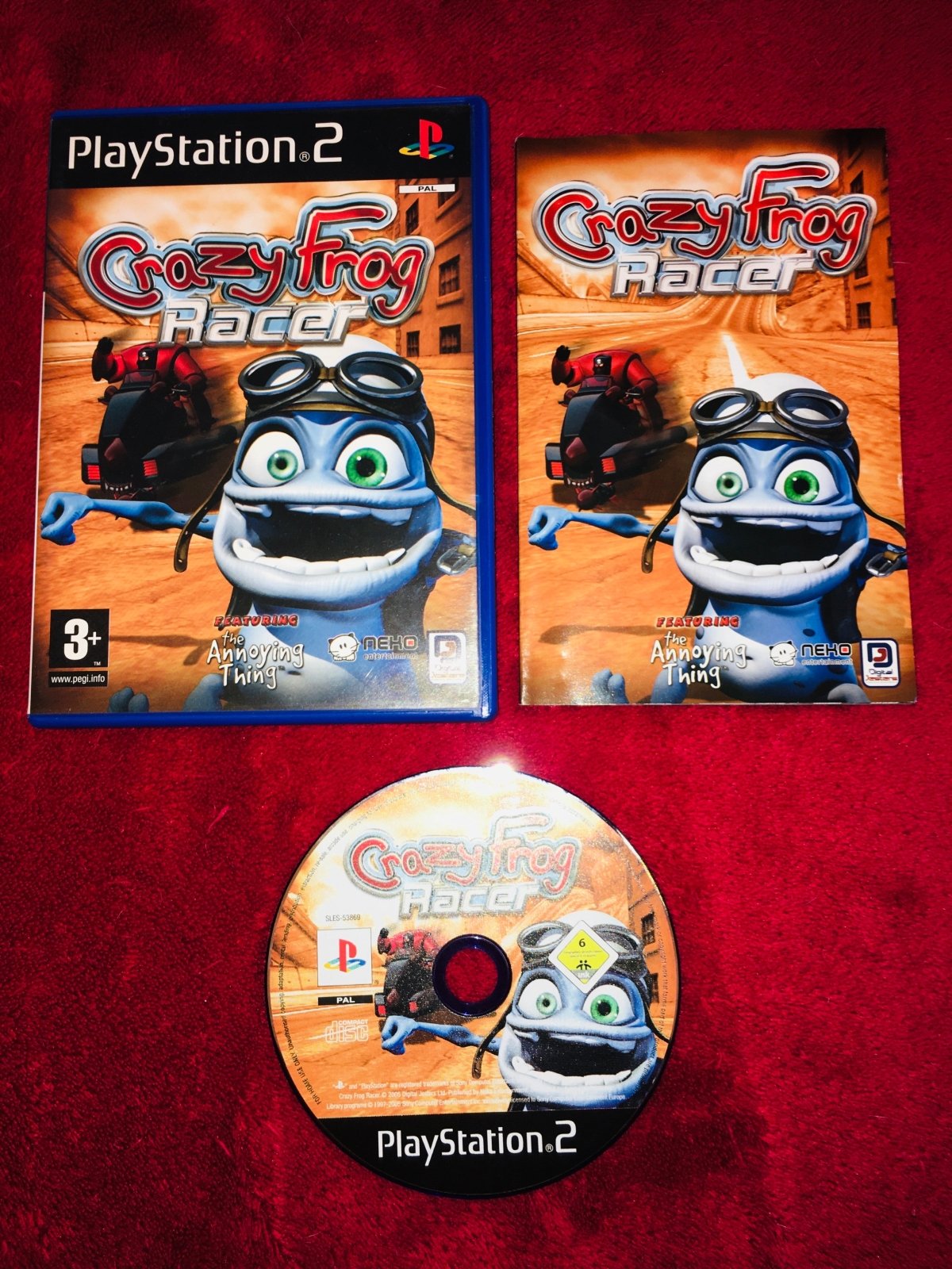Crazy Frog Racer - PS2 Game - PlayStation 2, Games, Driving and racing - Level Up Gaming NZ