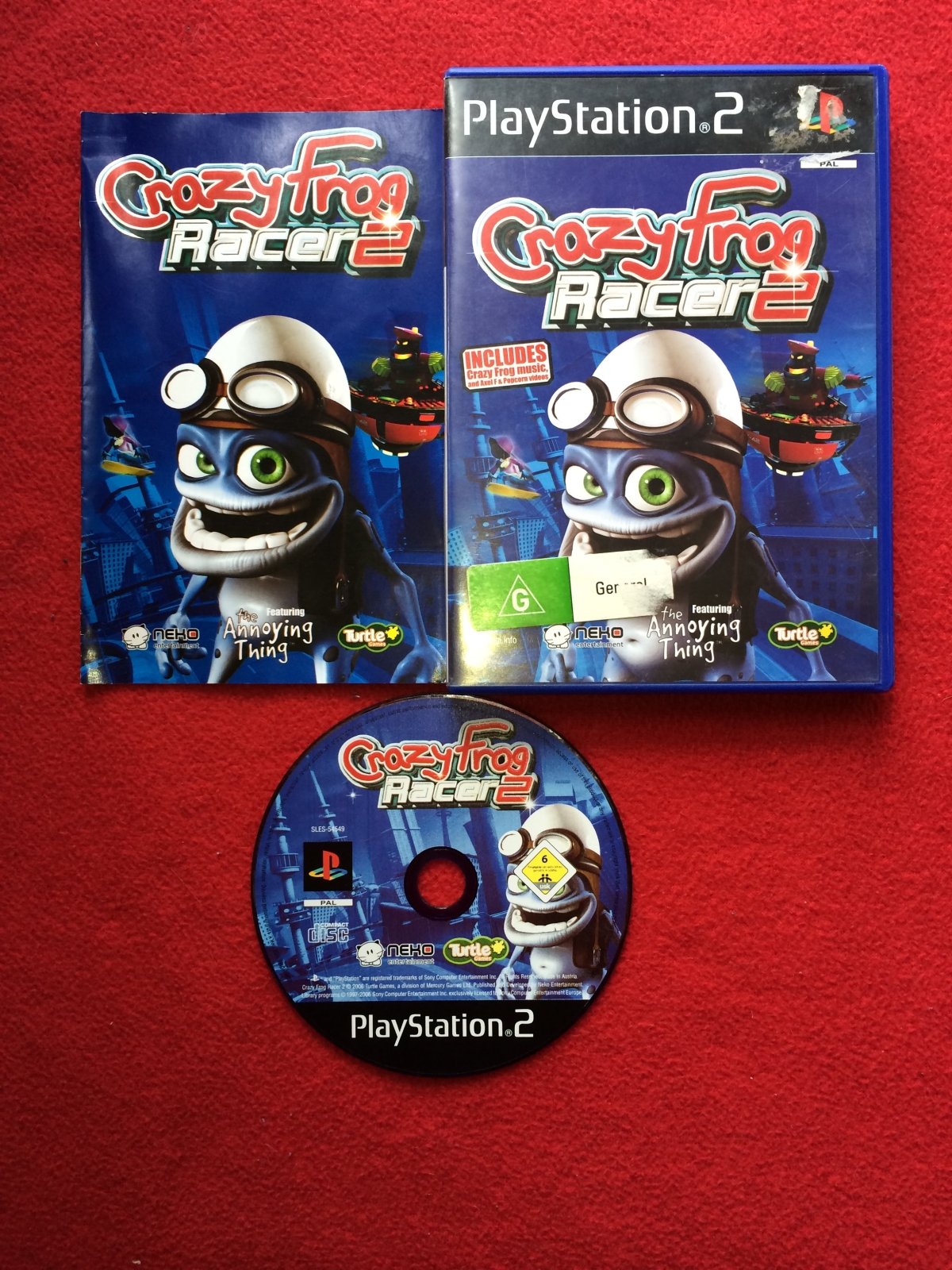 Crazy Frog Racer 2 - PS2 Game - PlayStation 2, Games, Driving and racing - Level Up Gaming NZ