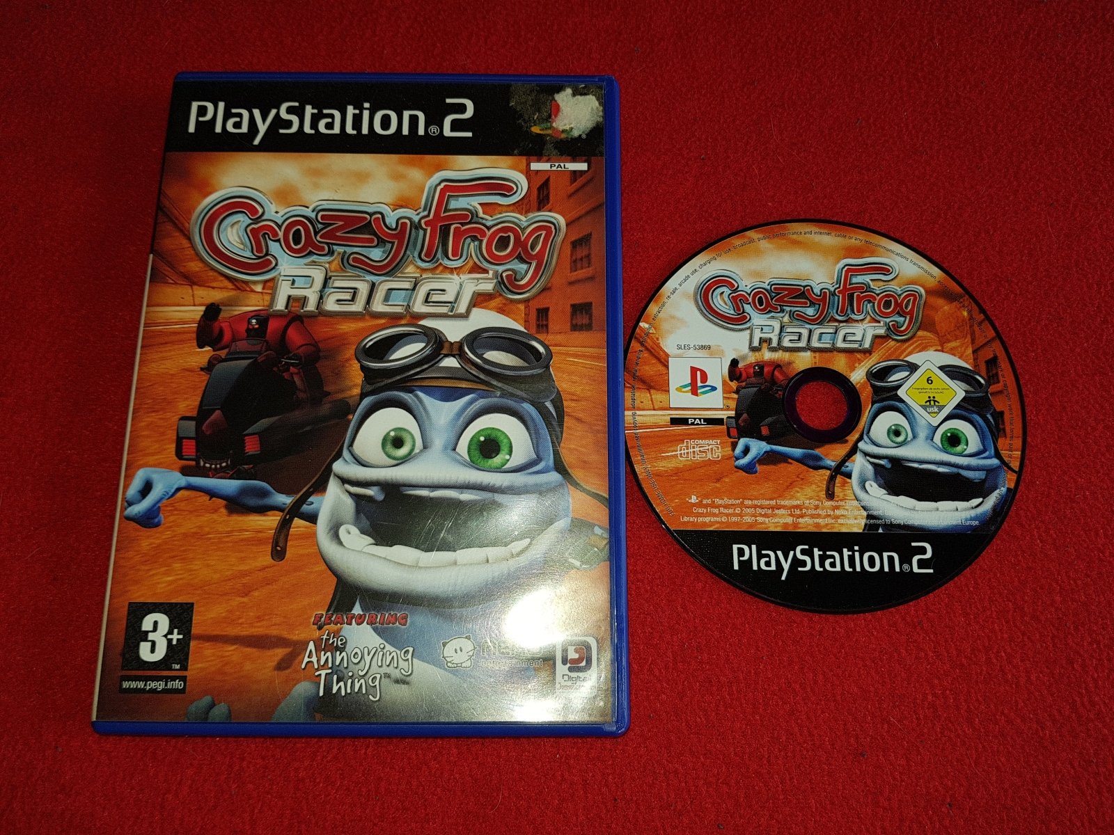 Crazy Frog Racer - PS2 Game - PlayStation 2, Games, Driving and racing - Level Up Gaming NZ