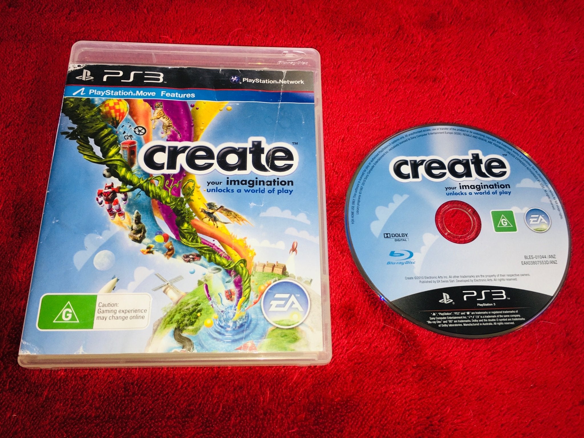 Create - PS3 Game - PlayStation 3, Games, Other - Level Up Gaming NZ
