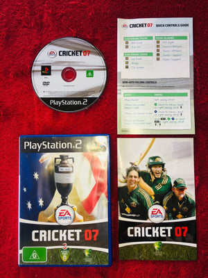 Cricket 07 - PS2 Game