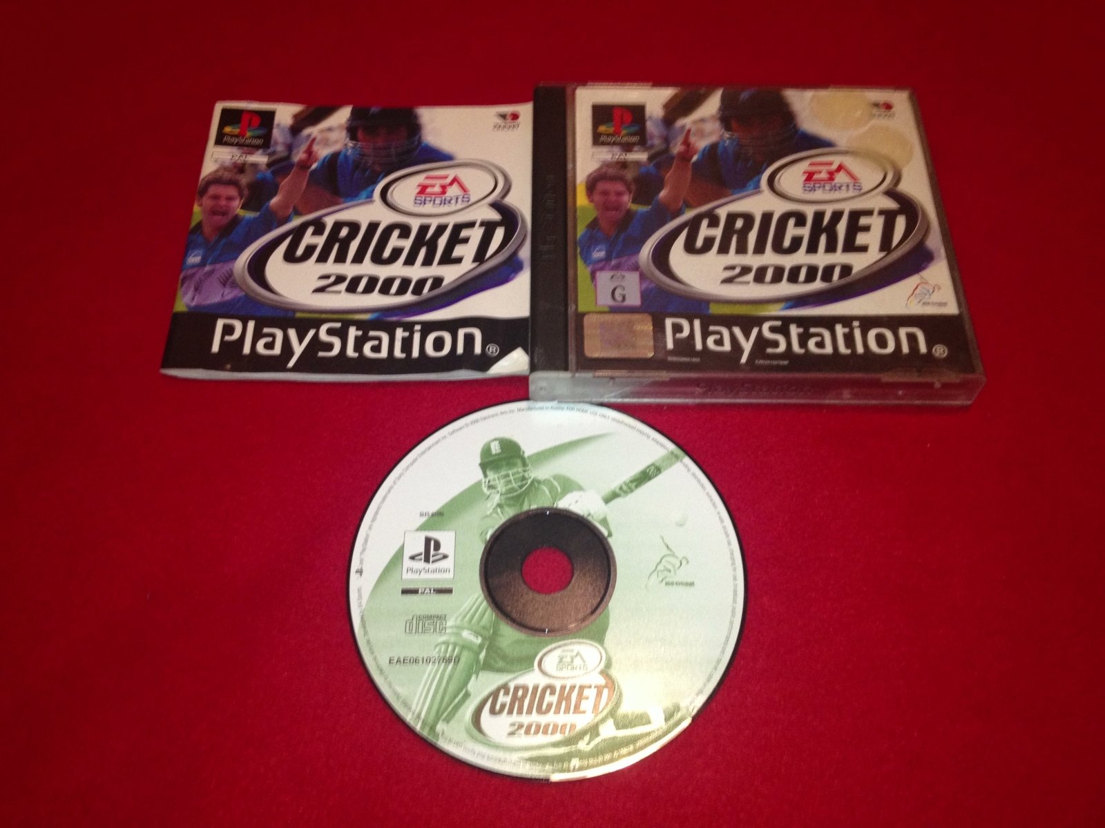 Cricket 2000 - PS1 Game - PlayStation, Games, Sports - Level Up Gaming NZ