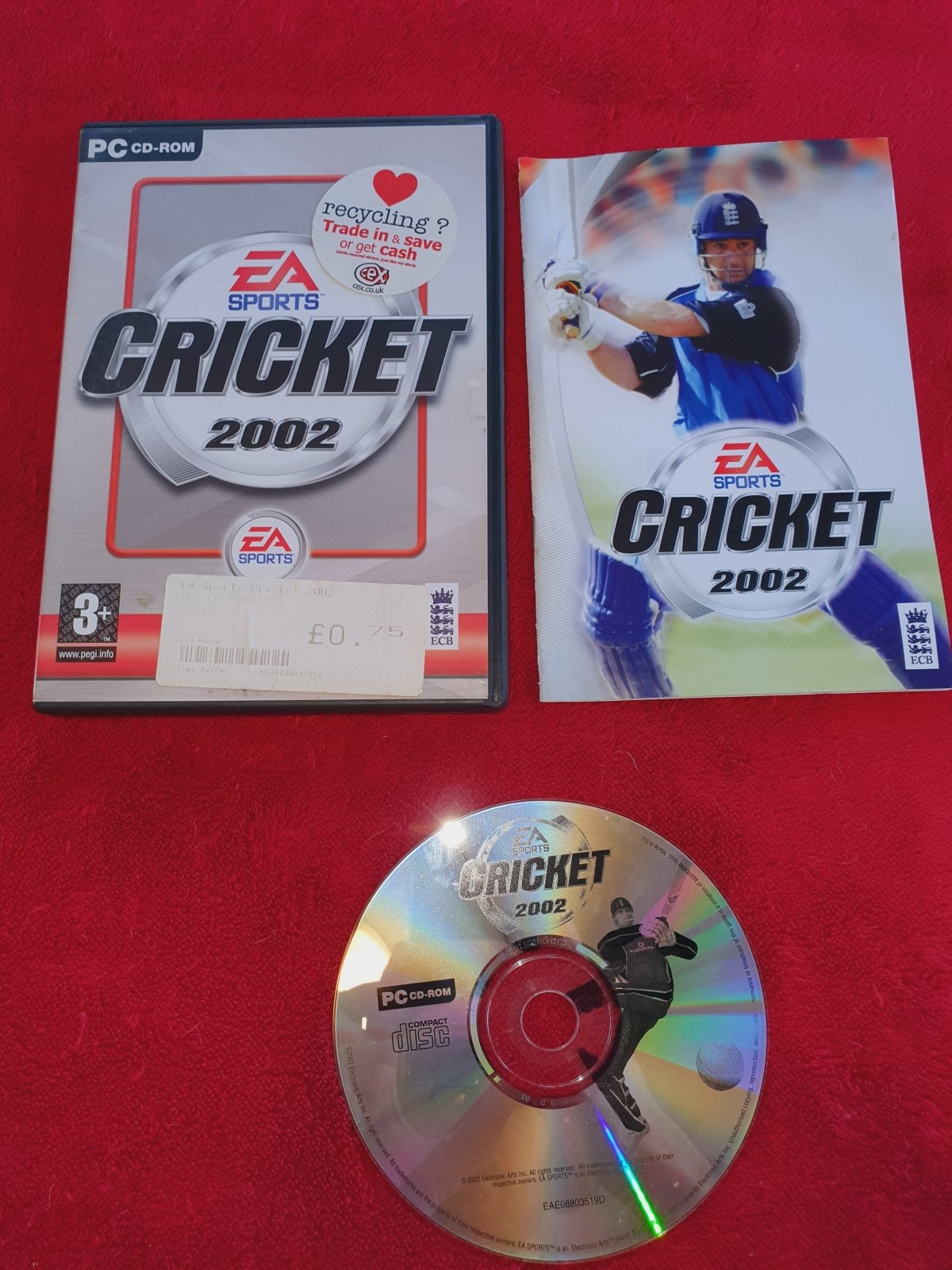 Cricket 2002 - PC Game - PC games, Sports - Level Up Gaming NZ