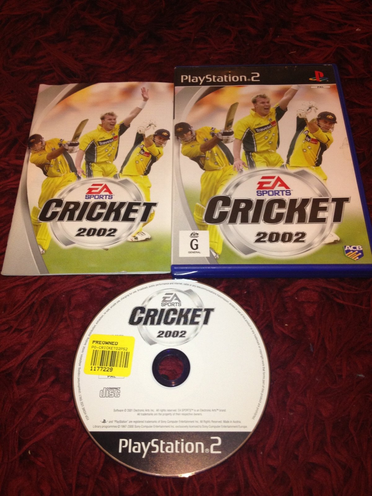 Cricket 2002 - PS2 Game - PlayStation 2, Games, Sports - Level Up Gaming NZ