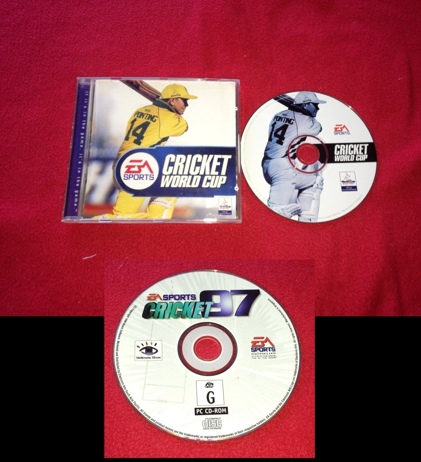 Cricket World Cup + Cricket '97 - PC Games - PC games, Sports - Level Up Gaming NZ