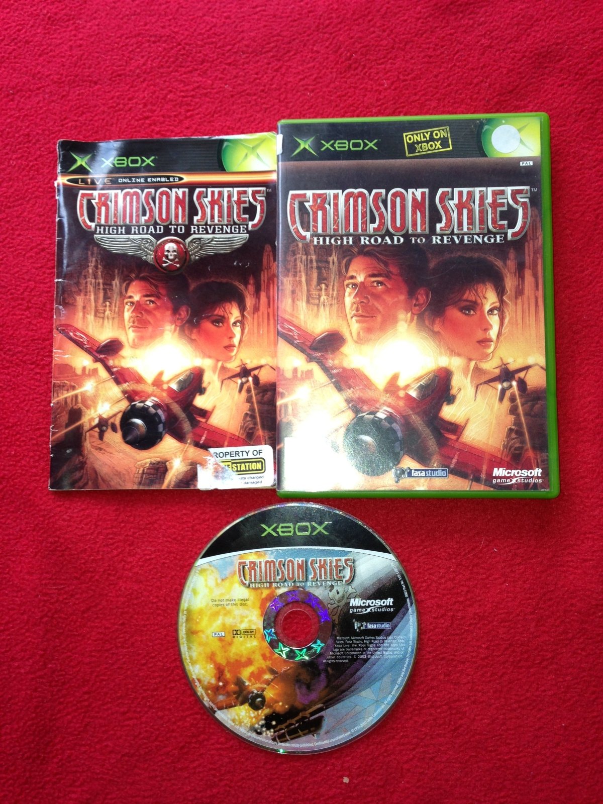 Crimson Skies: High Road to Revenge - Xbox Game - Xbox, Games, Shooter - Level Up Gaming NZ