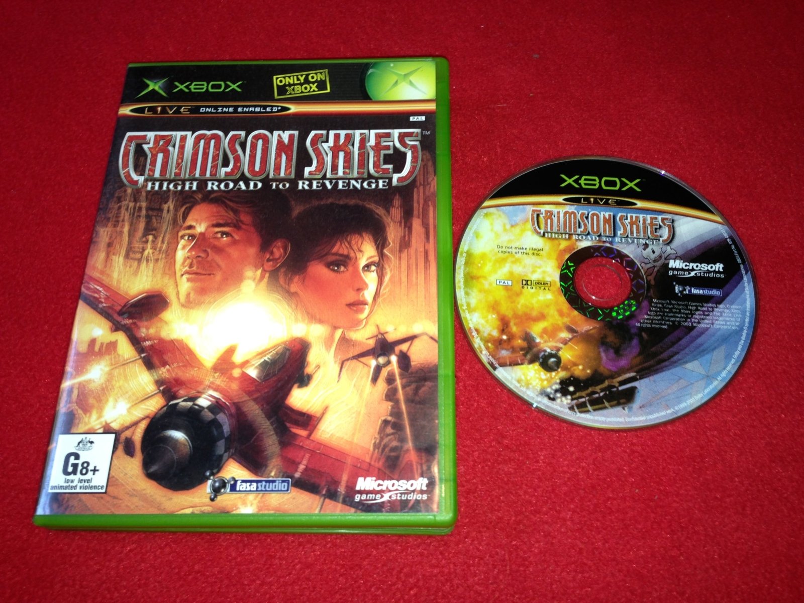 Crimson Skies: High Road to Revenge - XBOX Game - Xbox, Games, Action and adventure - Level Up Gaming NZ