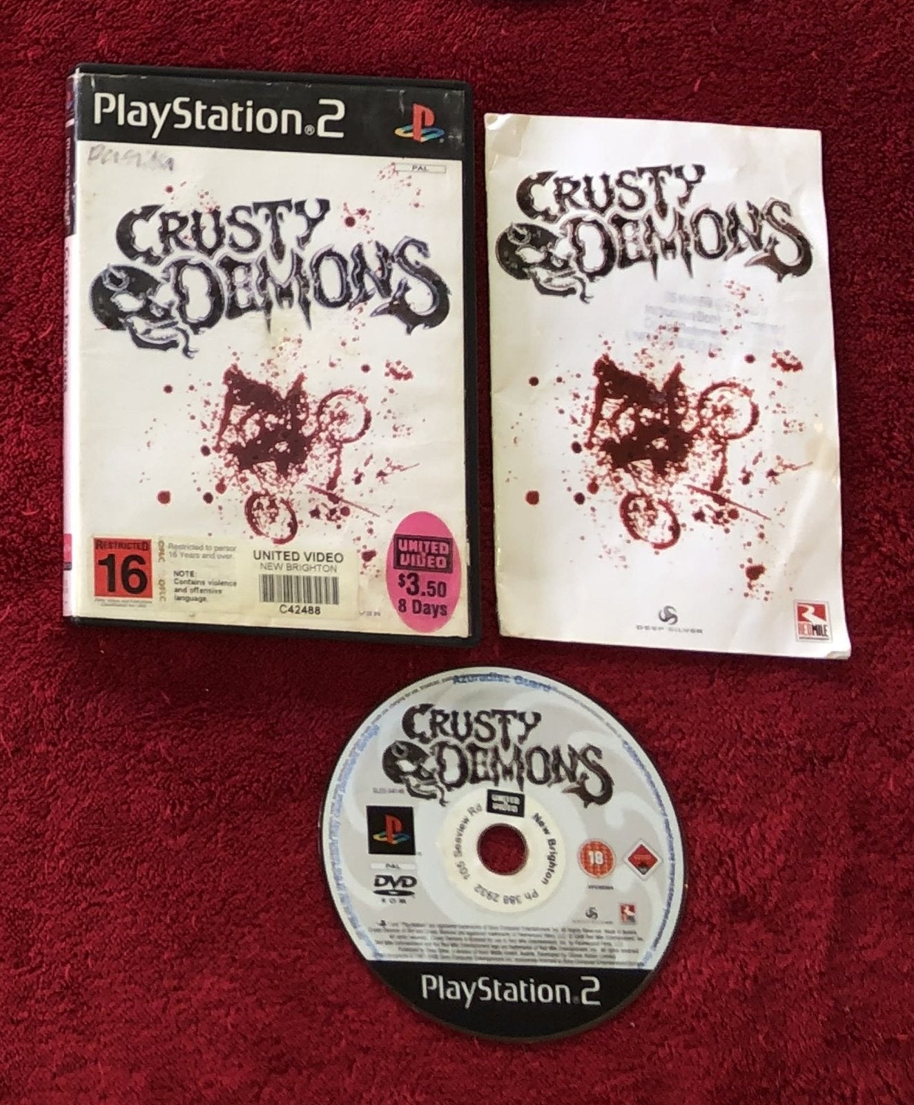 Crusty Demons - PS2 Game - PlayStation 2, Games, Sports - Level Up Gaming NZ