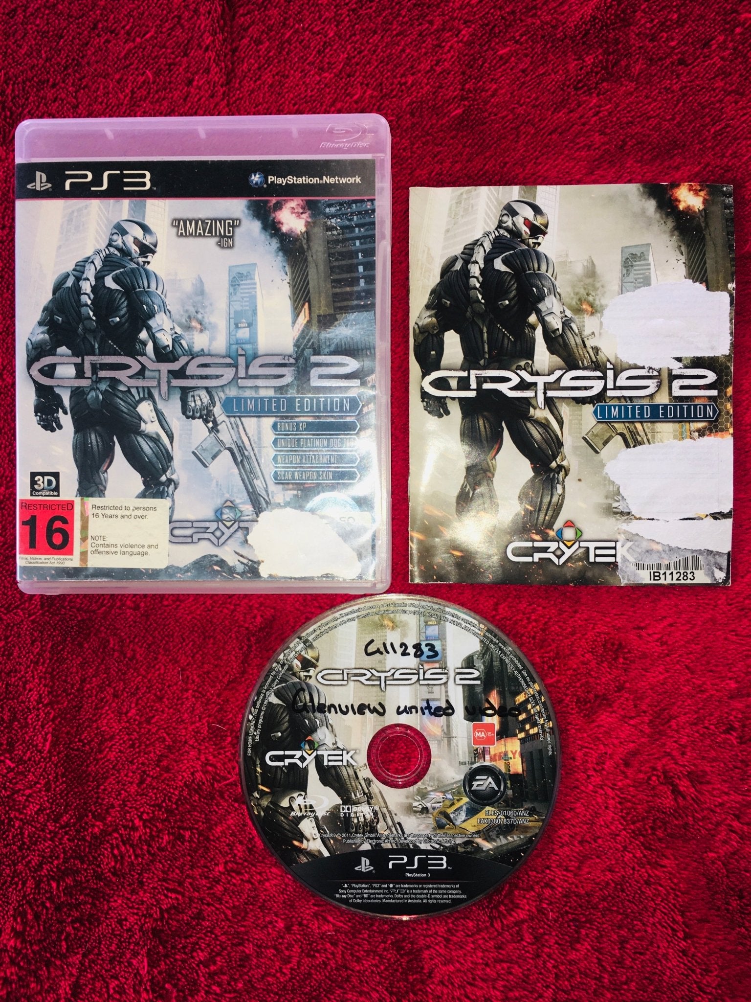 Crysis 2 - 8.5/10! PS3 Game - PlayStation 3, Games, Shooter - Level Up Gaming NZ