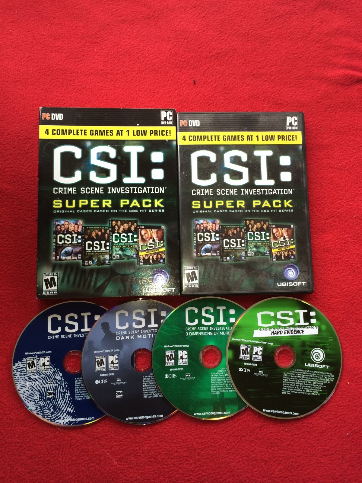CSI Super Pack - 4 PC Games - PC games, Strategy and puzzle - Level Up Gaming NZ