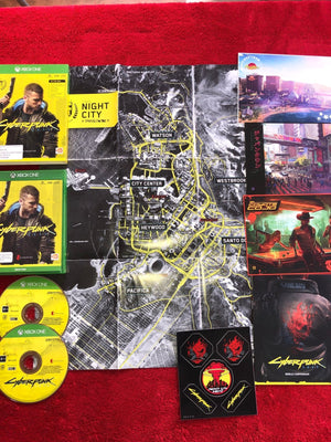 Cyberpunk 2077 with all the goodies! - Xbox One Game