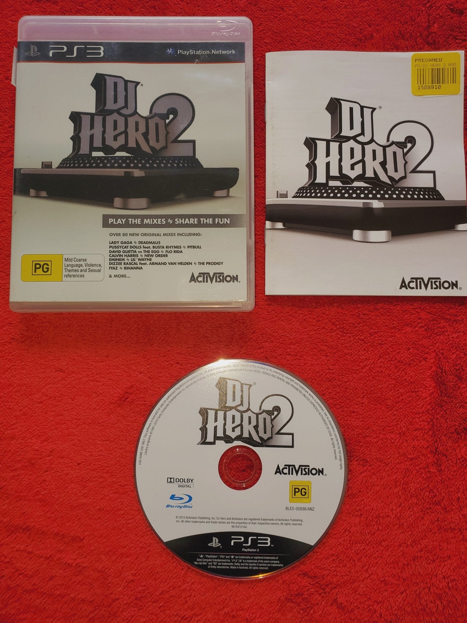 DJ Hero 2 - PS3 Game - PlayStation 3, Games, Music and party - Level Up Gaming NZ