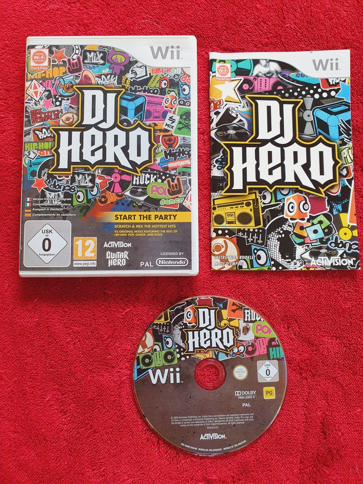DJ Hero - Wii Game - Wii - Wii Games - Level Up Gaming NZ