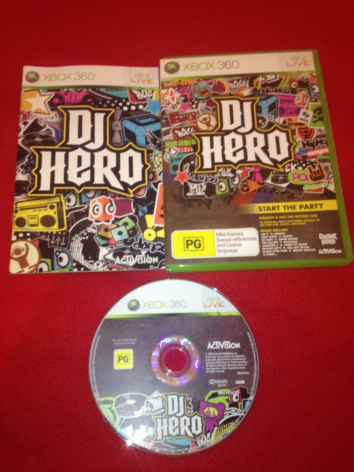 DJ Hero - XBOX360 Game - Xbox 360, Games, Music and party - Level Up Gaming NZ