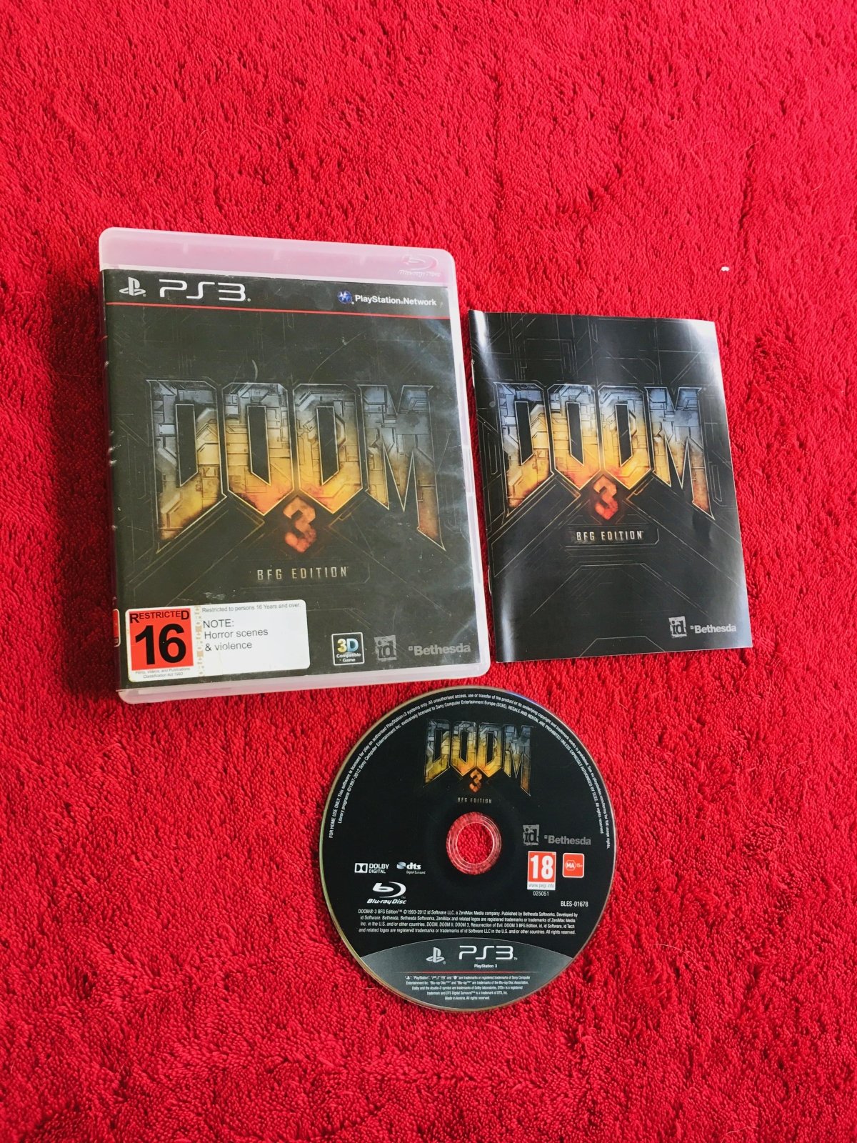 Doom 3: BFG Edition - PS3 Game - PlayStation 3, Games, Shooter - Level Up Gaming NZ