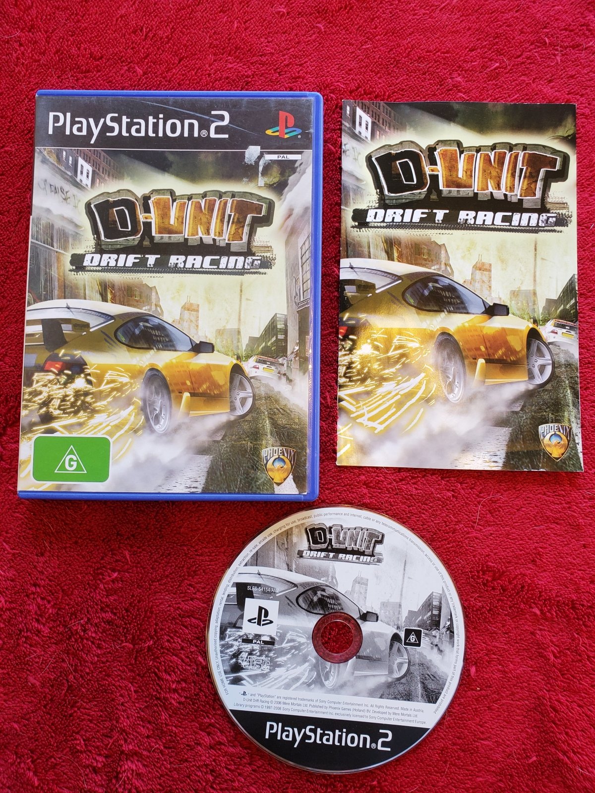 D - Unit Drift Racing - PS2 Game - PlayStation 2, Games, Driving and racing - Level Up Gaming NZ