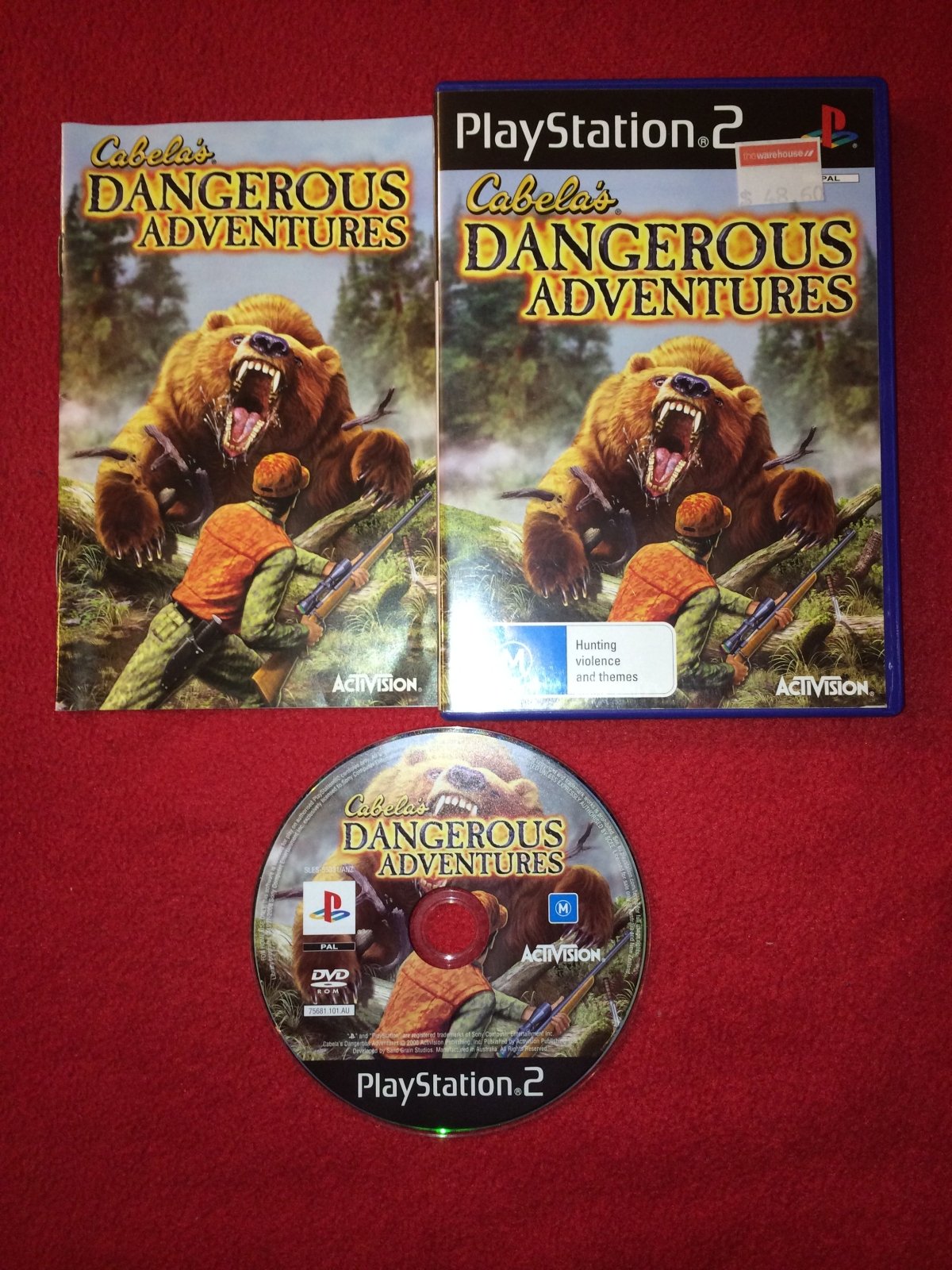 Cabela's Dangerous Adventures - PS2 Game - PlayStation 2, Games, Sports - Level Up Gaming NZ