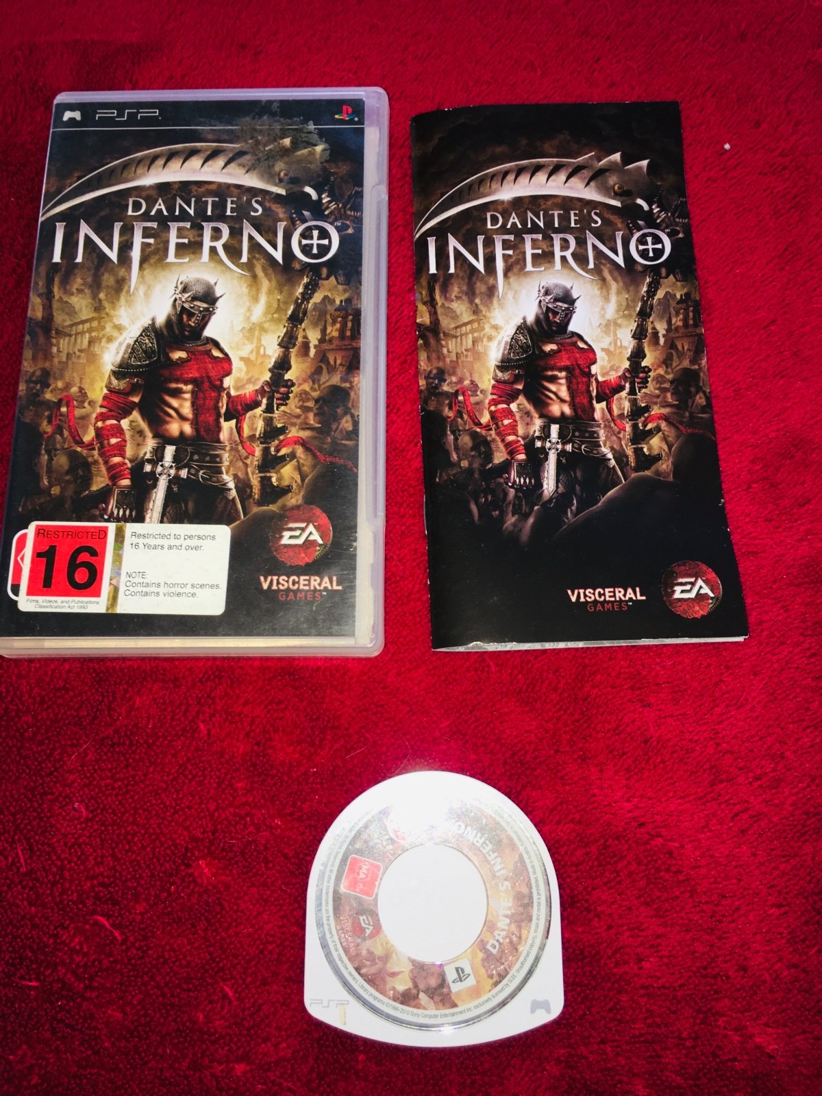 Dante's Inferno - PSP Game - Play Station Portable (PSP), Games, Role playing - Level Up Gaming NZ