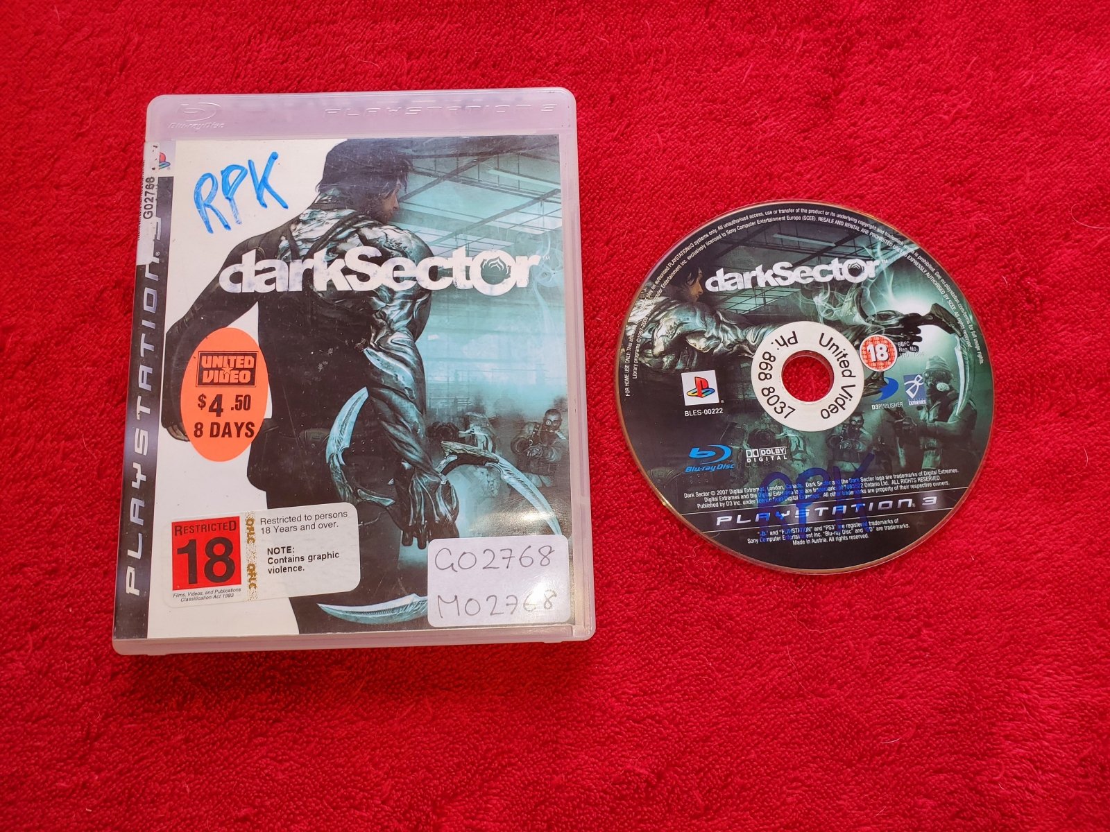 Dark Sector - PS3 Game - PlayStation 3, Games, Shooter - Level Up Gaming NZ