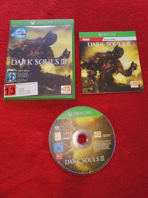 Dark Souls 3 - 9.5/10! Xbox One Game WITH GUIDE