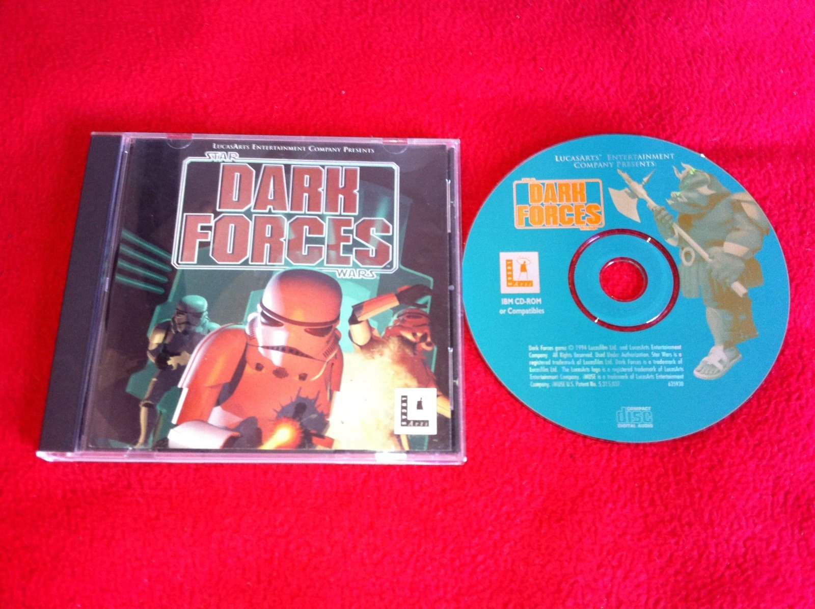 Star Wars: Dark Forces AND Full Throttle - '95 RARE PC Game - PC games, Shooter - Level Up Gaming NZ