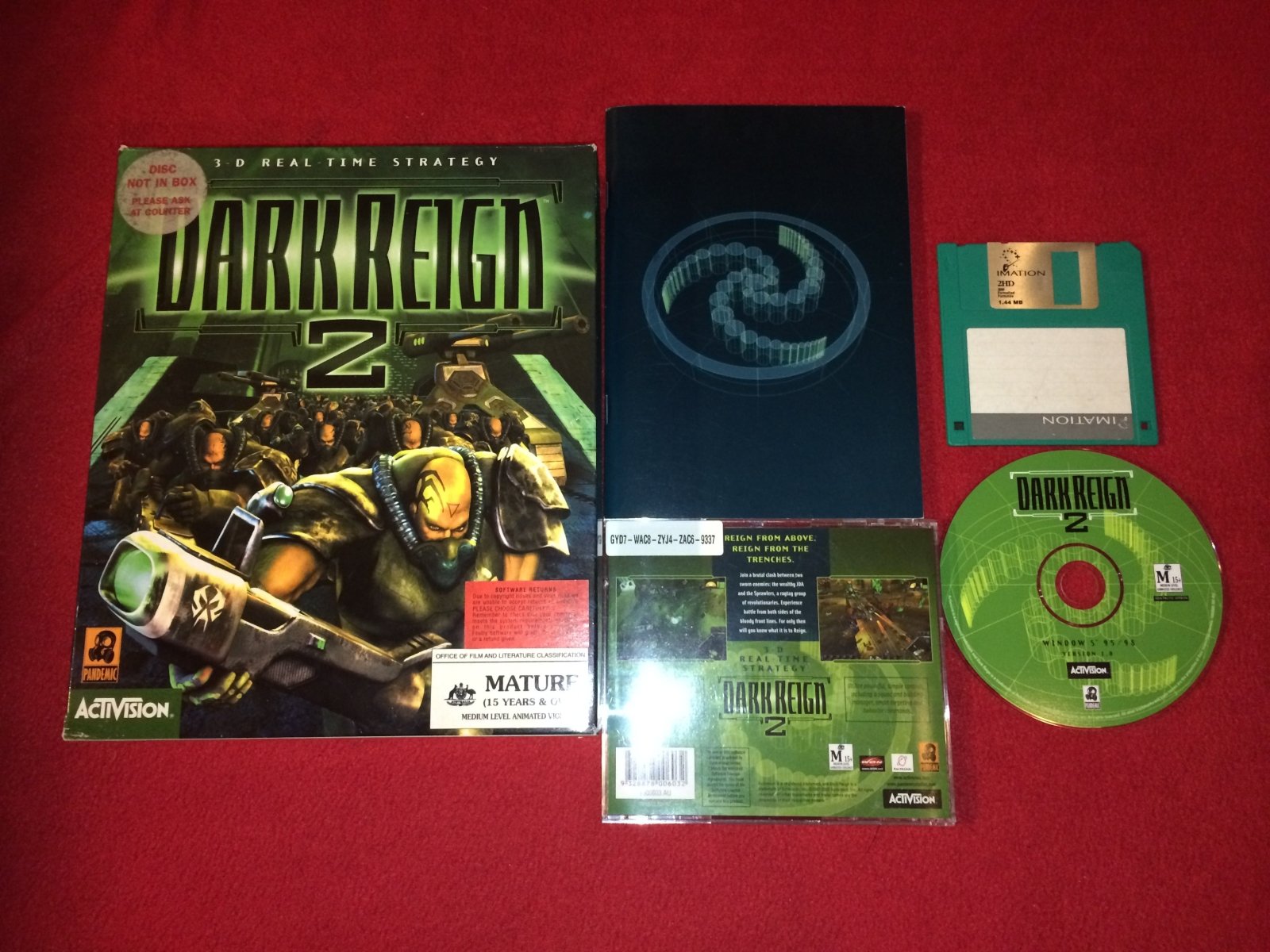 Dark Reign 2 - RARE + BOXED PC Game - PC games, Strategy and puzzle - Level Up Gaming NZ