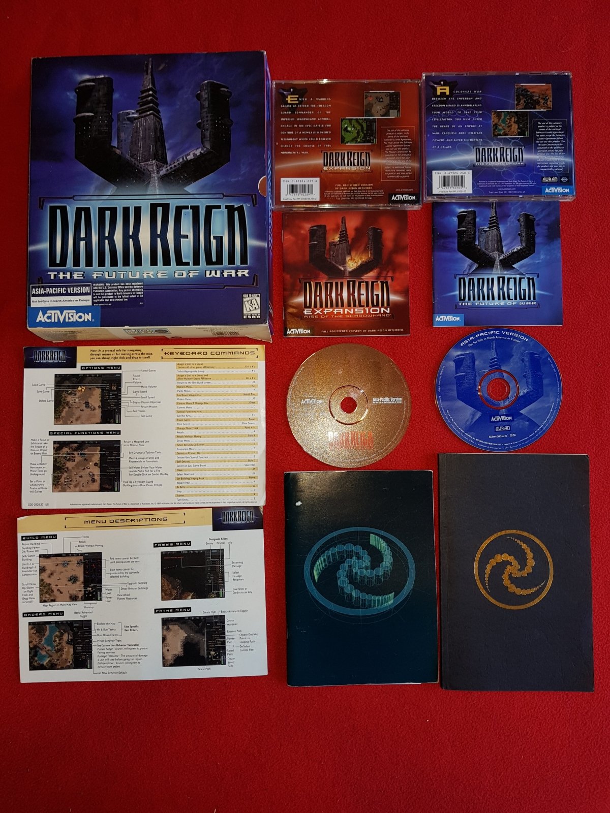 Dark Reign AND Rise of the Shadowhand Expansion - RARE + BOXED PC Game - PC games, Strategy and puzzle - Level Up Gaming NZ