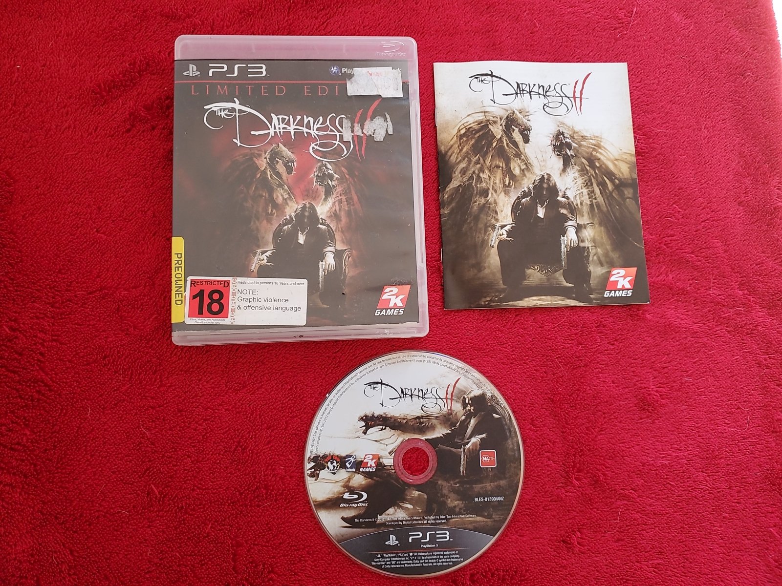The Darkness 2: Limited Edition - PS3 Game - PlayStation 3, Games, Shooter - Level Up Gaming NZ