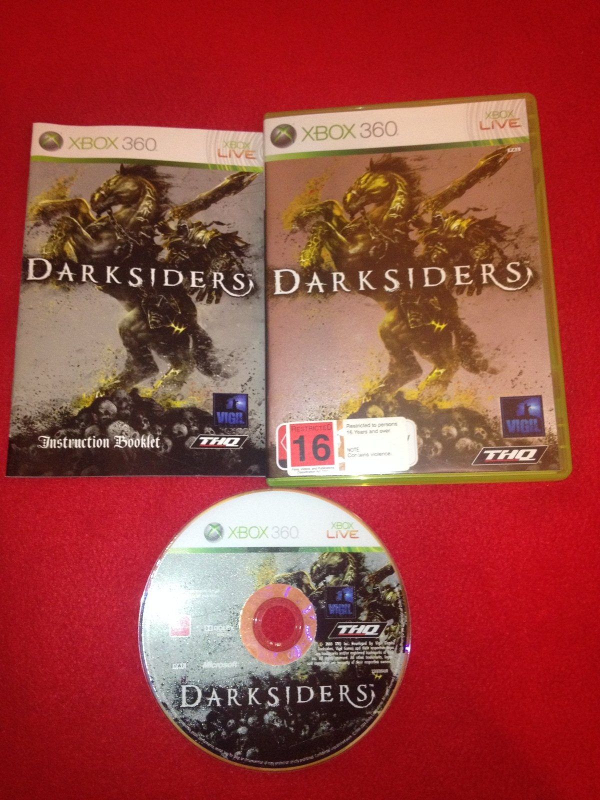 Darksiders - XBOX360 Game - Xbox 360, Games, Action and adventure - Level Up Gaming NZ