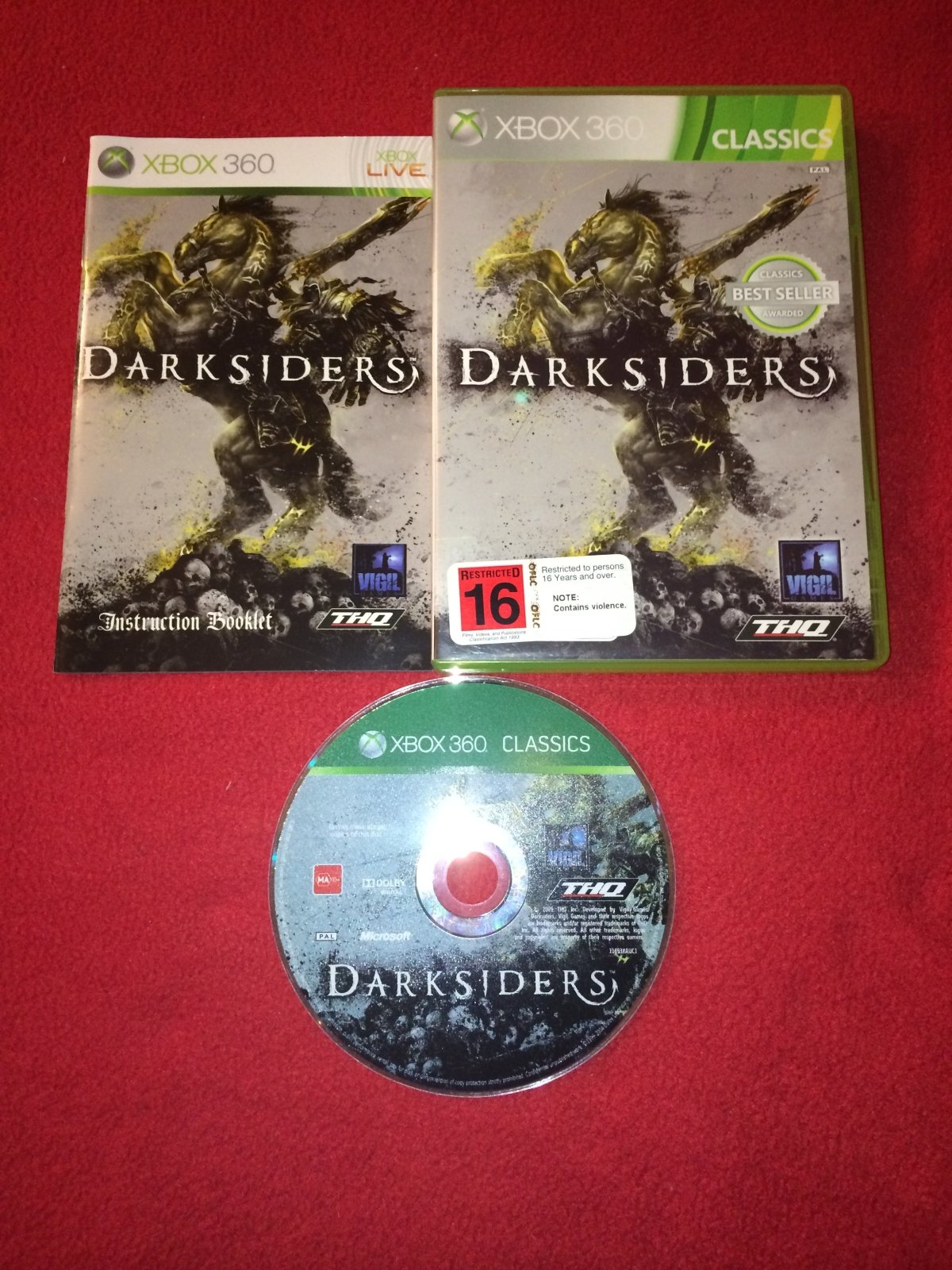Darksiders - XBOX360 Game - Xbox 360, Games, Action and adventure - Level Up Gaming NZ
