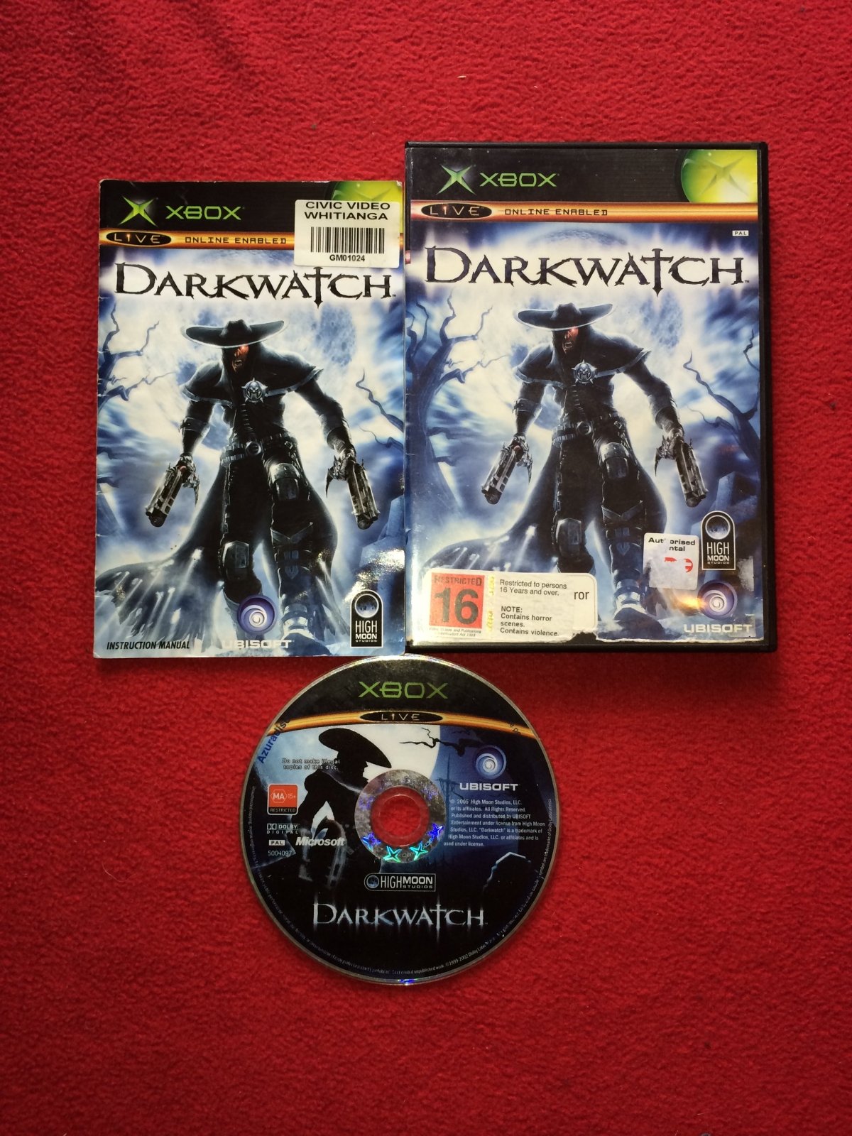 Darkwatch - XBOX Game - Xbox, Games, Shooter - Level Up Gaming NZ