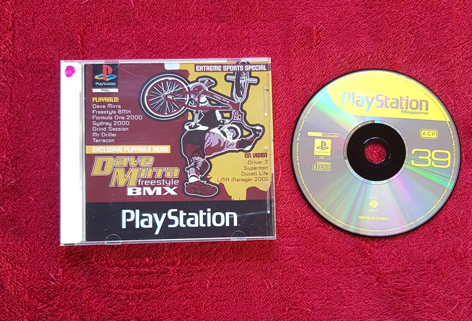 Dave Mirra Freestyle BMX & Other Demos: Playstation Magazine 39 - PS1 Game Demo - PlayStation, Games, Action and adventure - Level Up Gaming NZ