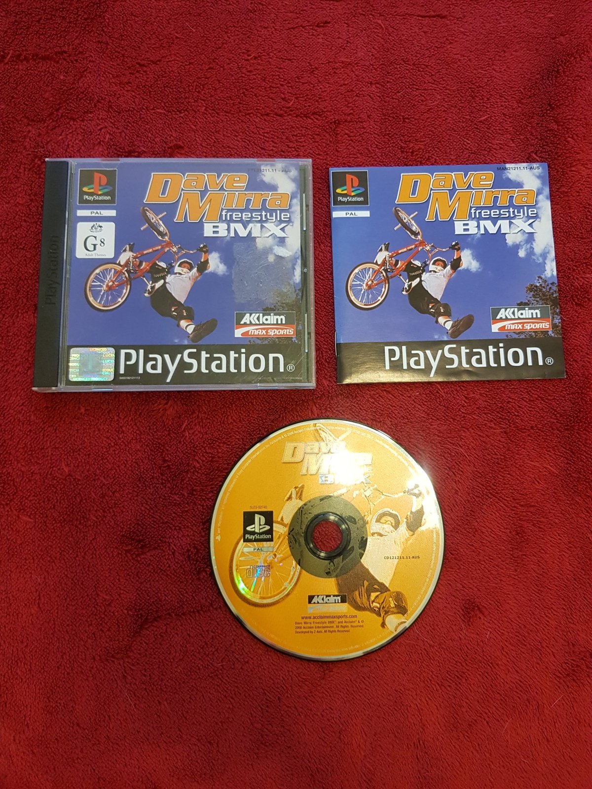 Dave Mirra Freestyle BMX - PS1 Game - PlayStation, Games, Sports - Level Up Gaming NZ