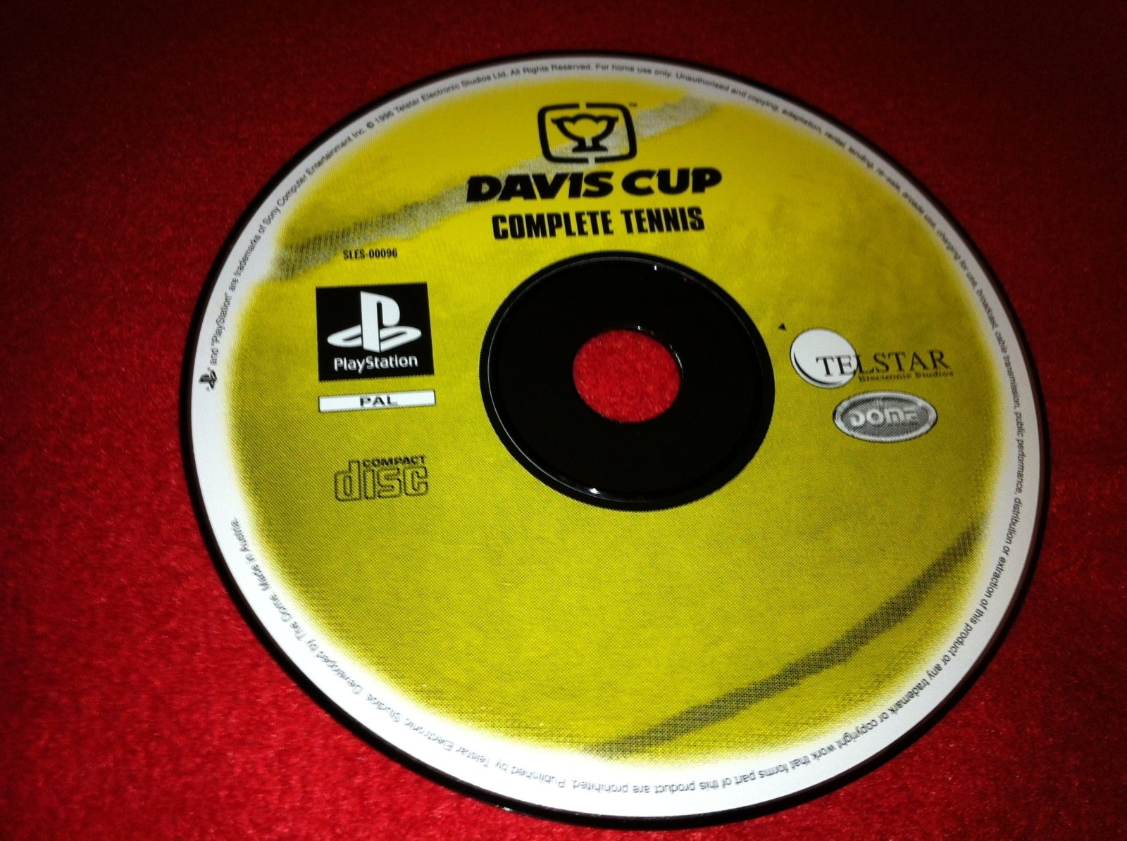 Davis Cup Complete Tennis - PS1 Game - PlayStation, Games, Sports - Level Up Gaming NZ