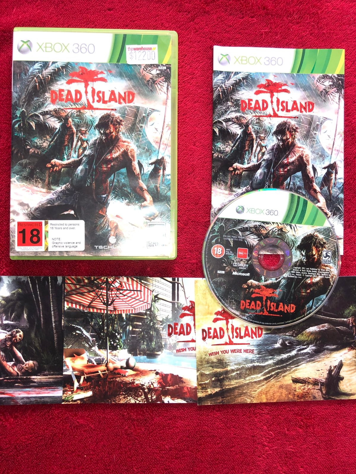 Dead Island - with postcards! - XBOX360 Game - Xbox 360, Games, Action and adventure - Level Up Gaming NZ