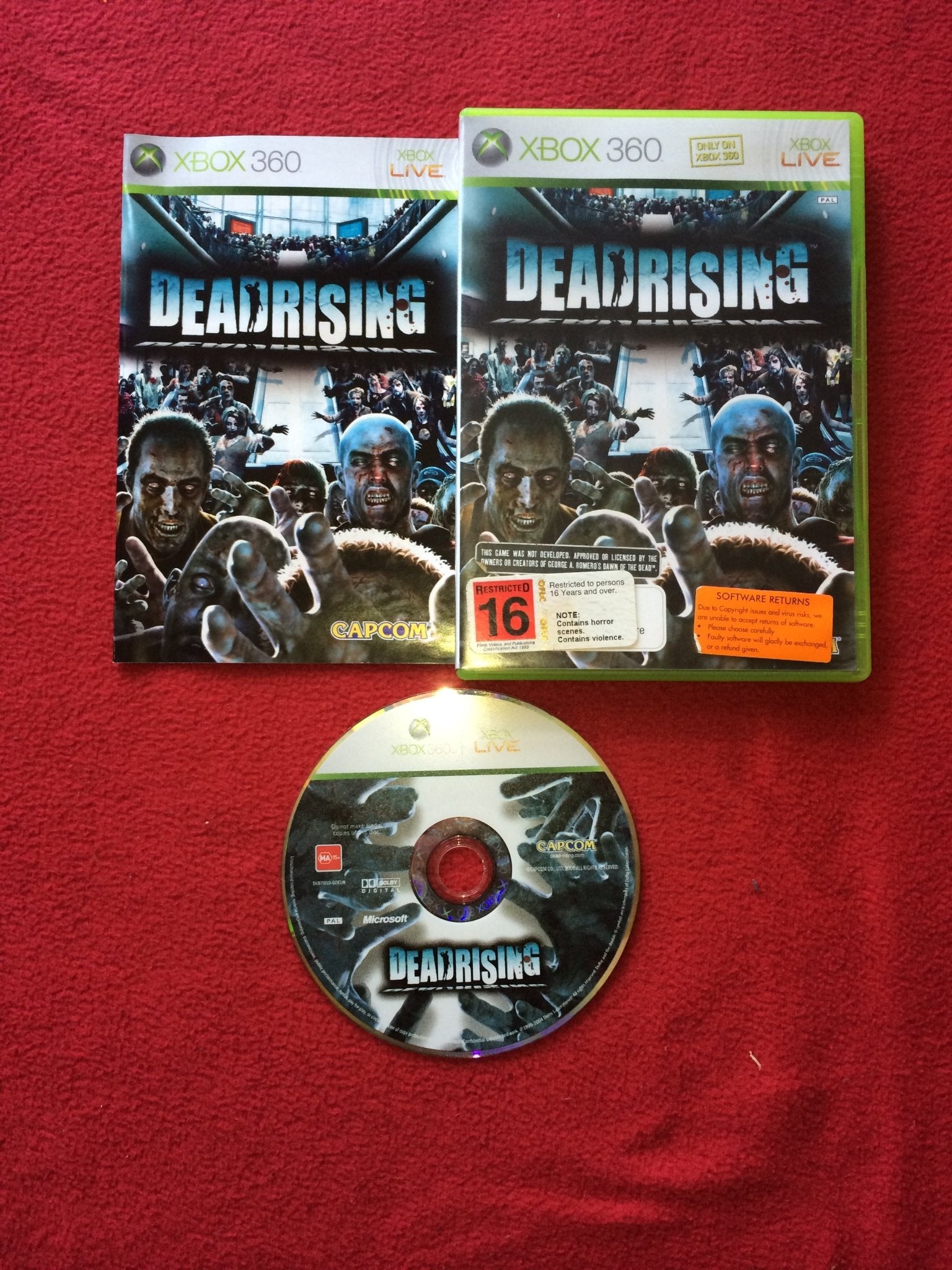 Dead Rising - 8.4/10! XBOX360 Game - Xbox 360 - Xbox 360, Games, Action and adventure - Level Up Gaming NZ