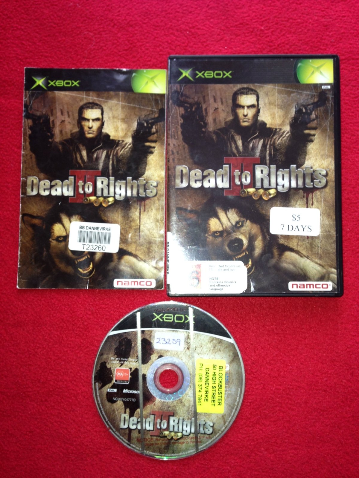 Dead To Rights 2: Hell to Pay - XBOX Game - Xbox, Games, Action and adventure - Level Up Gaming NZ