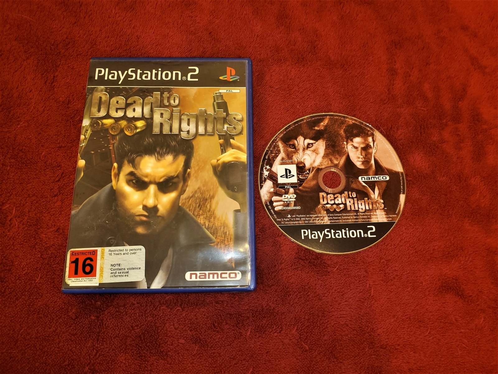Dead To Rights - PS2 Game - PlayStation 2, Games, Action and adventure - Level Up Gaming NZ
