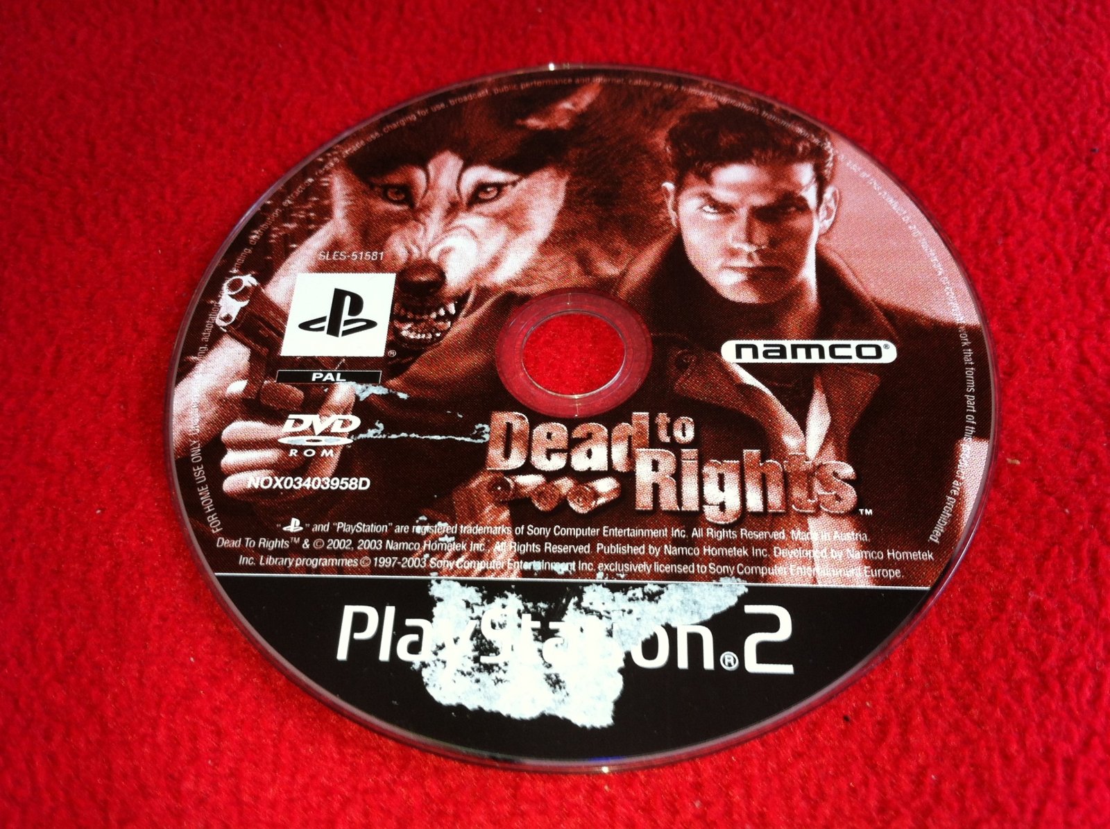 Dead To Rights - PS2 Game - PlayStation 2, Games, Action and adventure - Level Up Gaming NZ