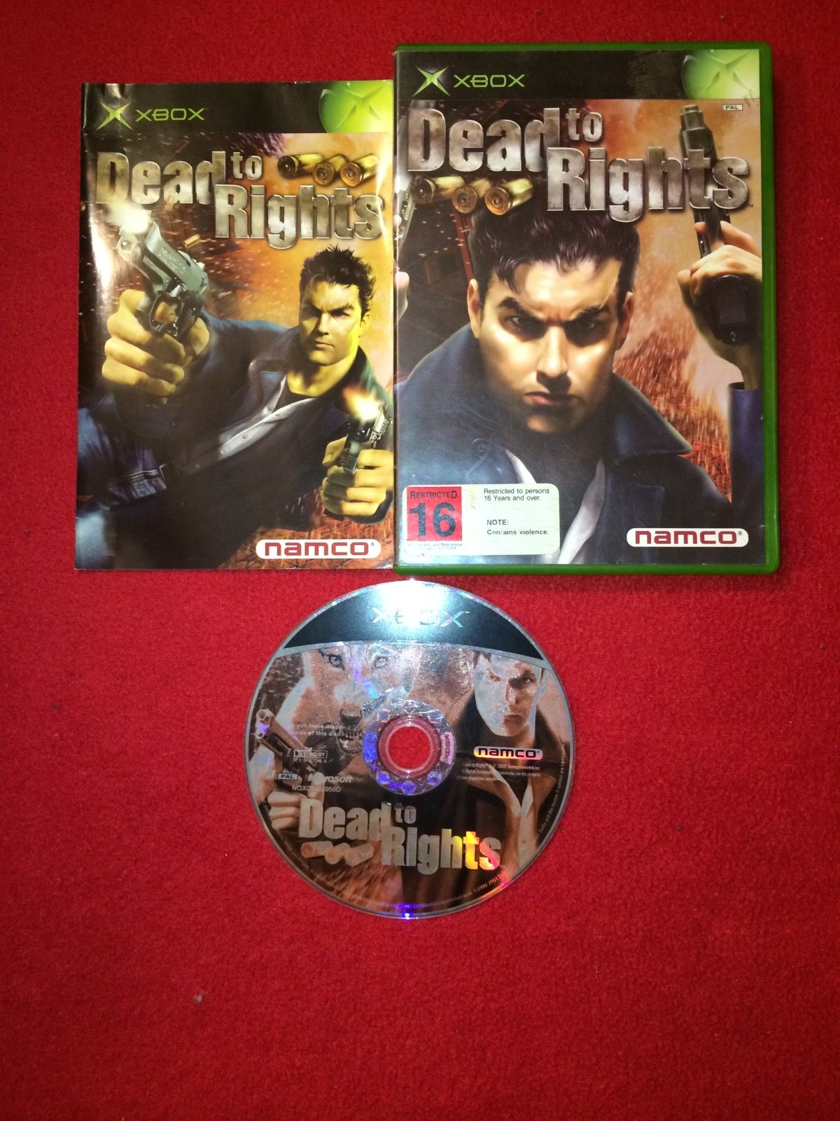 Dead To Rights - XBOX Game - Xbox, Games, Action and adventure - Level Up Gaming NZ