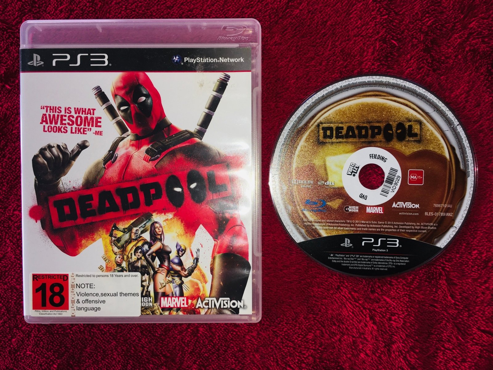 Deadpool - RARE PS3 Game - PlayStation 3, Games, Action and adventure - Level Up Gaming NZ