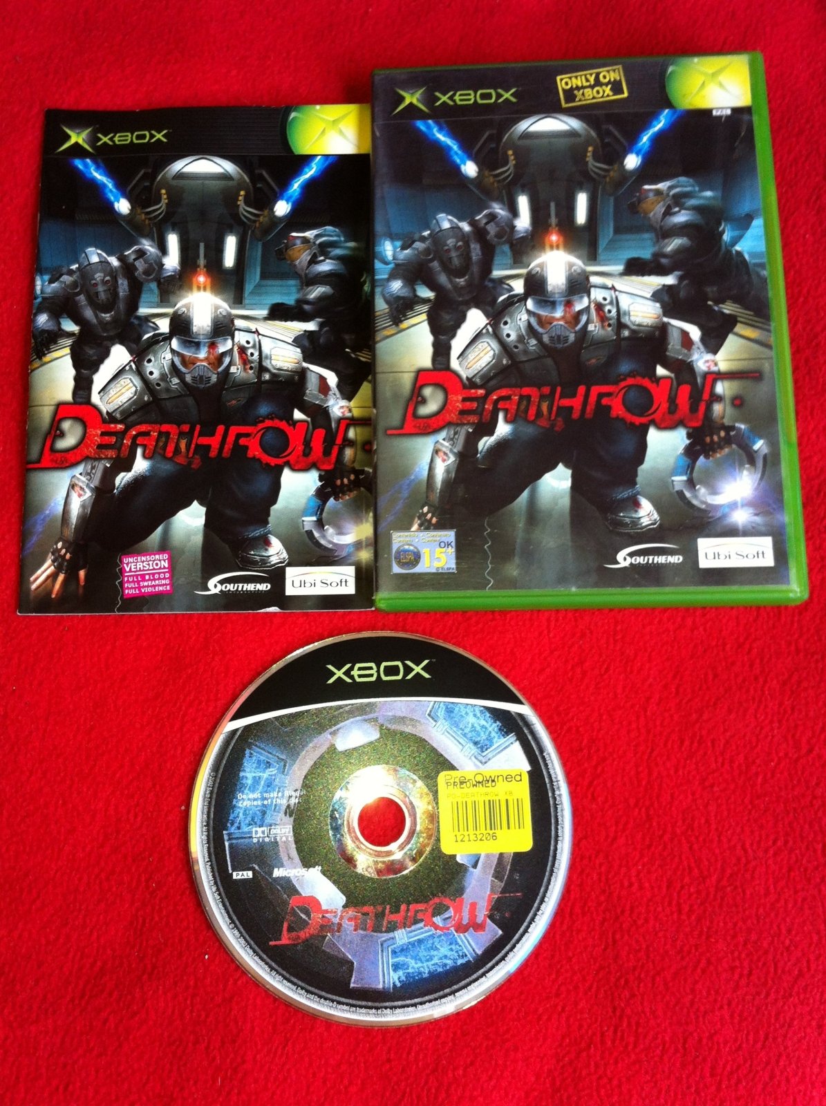 Deathrow - RARE XBOX Game - Xbox, Games, Sports - Level Up Gaming NZ