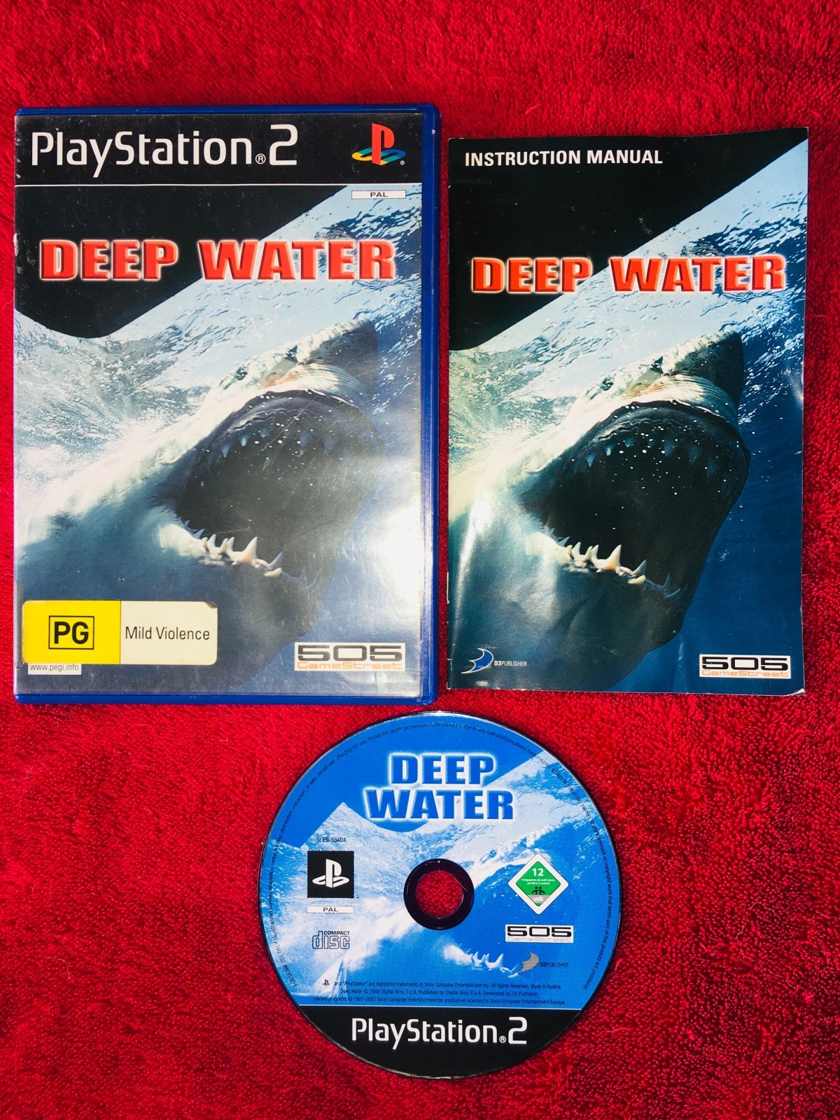 Deep Water - RARE PS2 Game - PlayStation 2, Games, Action and adventure - Level Up Gaming NZ
