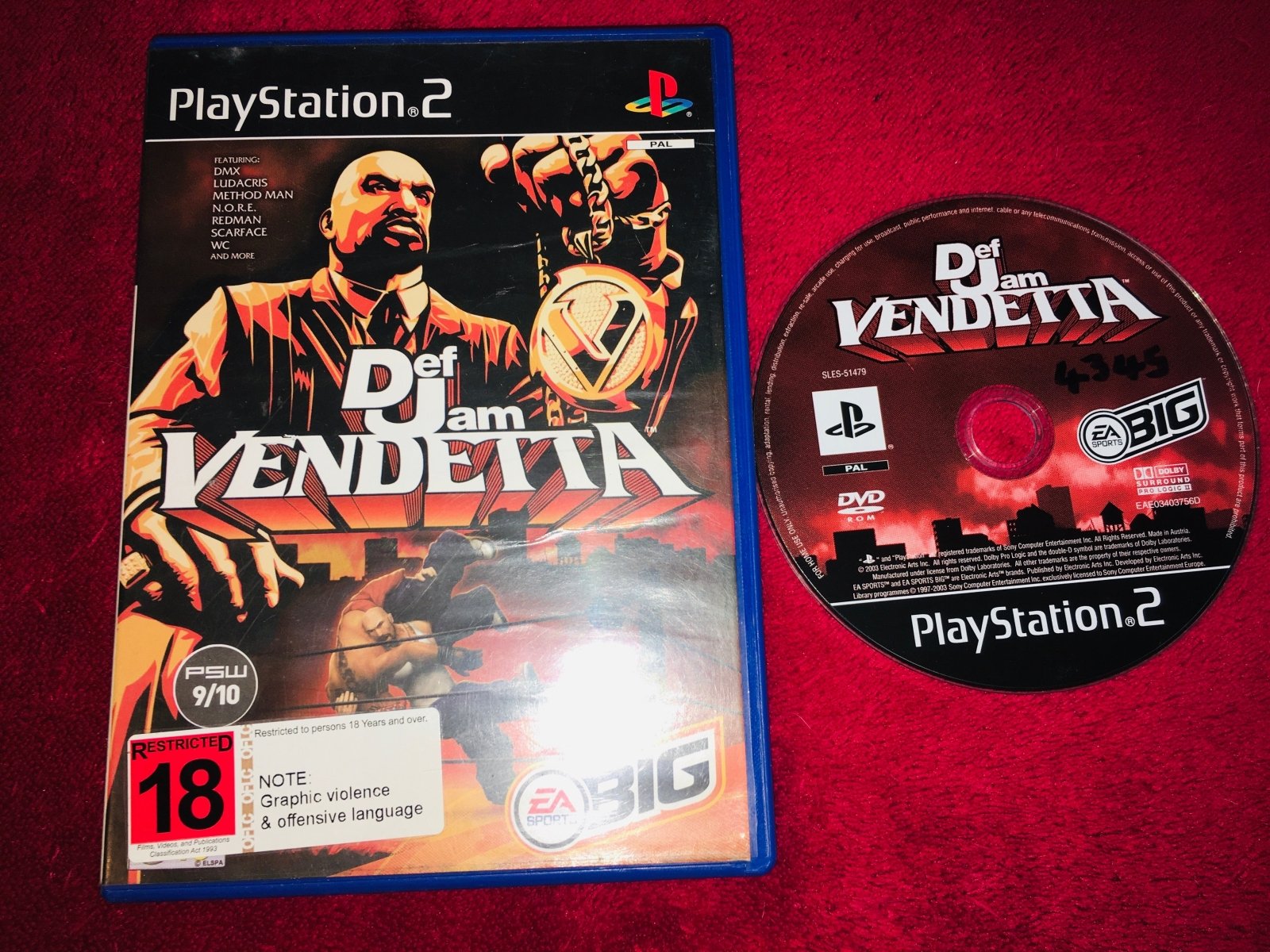 Def Jam Vendetta - PS2 Game - PlayStation 2, Games, Fighting - Level Up Gaming NZ