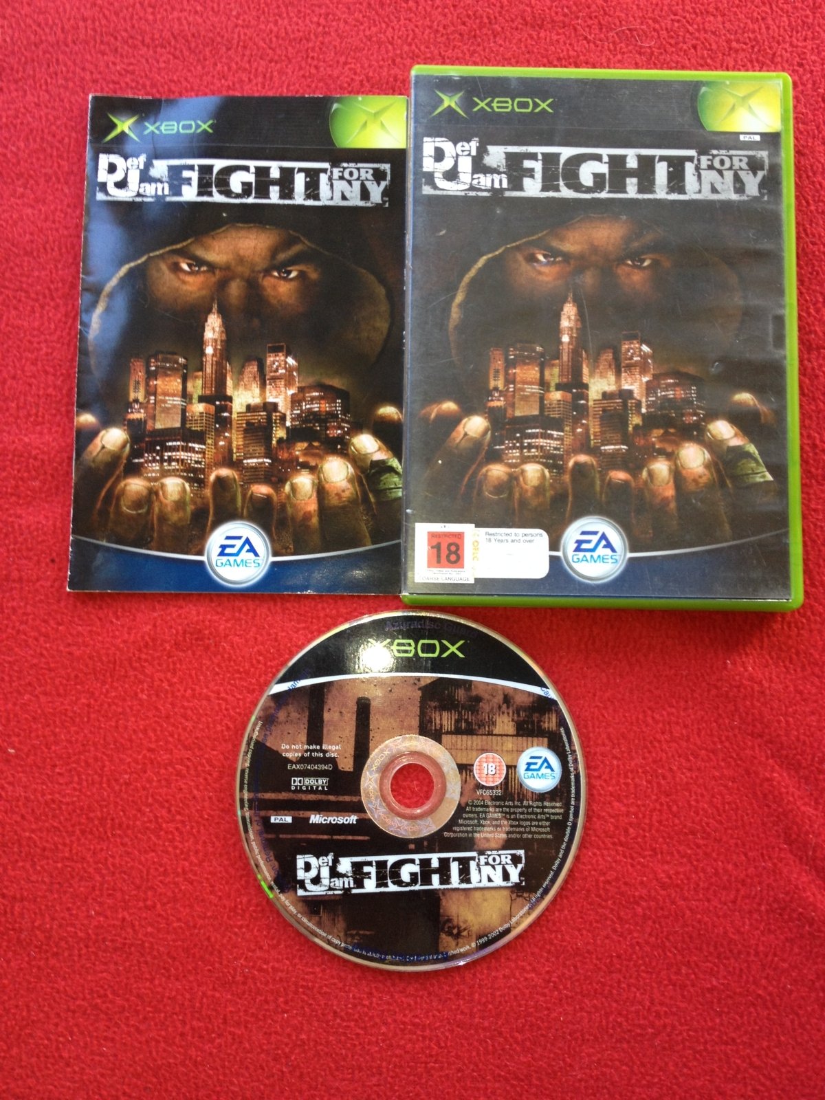 Def Jam: Fight for NY - RARE XBOX Game - Xbox, Games, Fighting - Level Up Gaming NZ