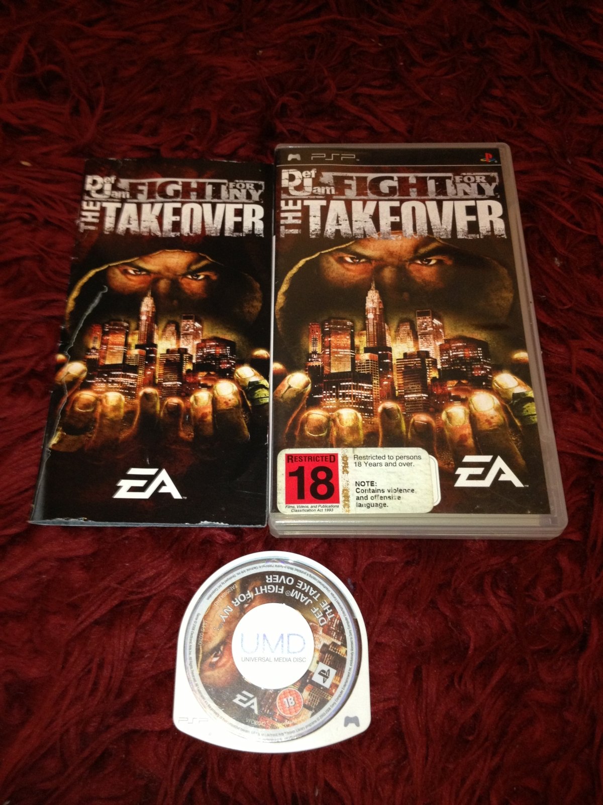 Def Jam Fight for NY: The Takeover - PSP Game - Play Station Portable (PSP), Games, Fighting - Level Up Gaming NZ