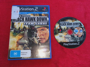 Delta Force Black Hawk Down: Team Sabre - PS2 Game